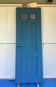 クラフトレーベル ドア 塗装後 写真