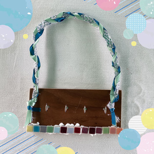 DIY作品 壁掛け収納 写真