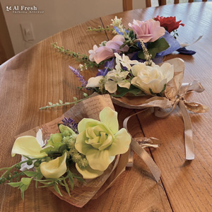 アルフレッシュ 30周年感謝祭 フレグランスフラワー作品 写真