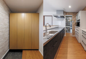 S様邸 玄関 パントリー アフター 写真