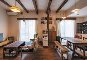 K様邸 LDK リノベーション 完成 写真